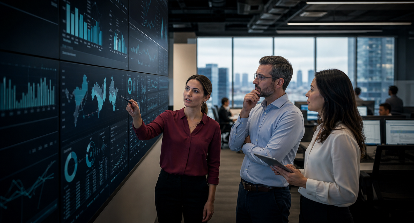Connected digital platforms and performance data